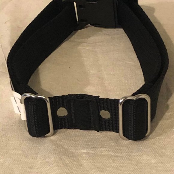 XL Top Dog Black Adjustable Buckle Dog Collar & NWT Collars - Picture 6 of 10